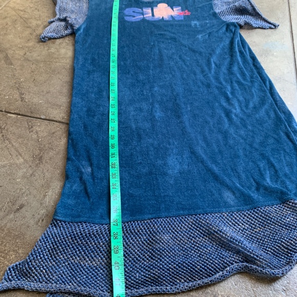 Vivienne Westwood 2015 Unisex Rare Flax / Silk Security Long T Shirt / Dress - Picture 4 of 11